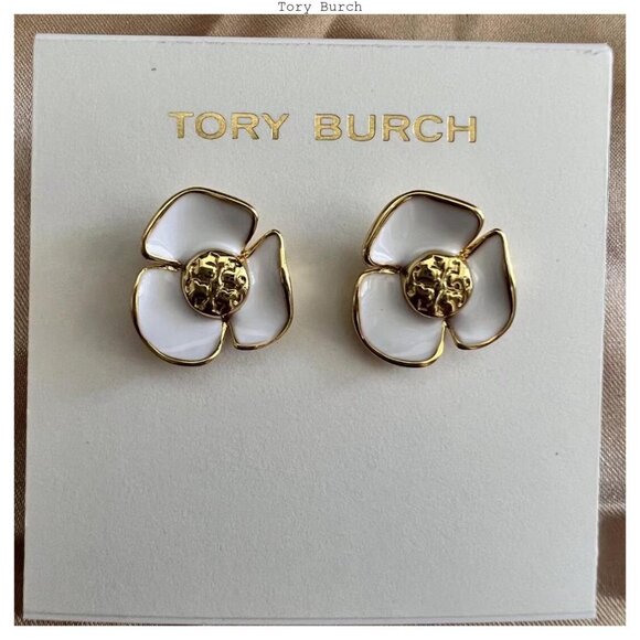Tory Burch Stud Earrings - Picture 2 of 6